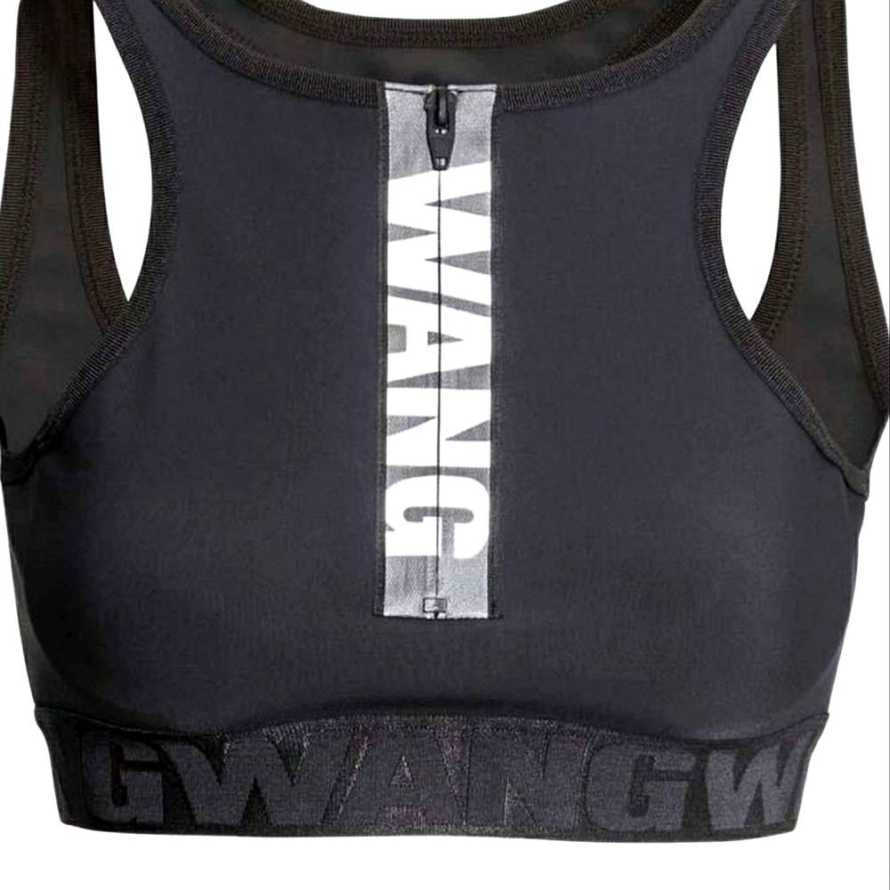 AW x H&M collection Neoprene Reflective Sports Bra Crop top